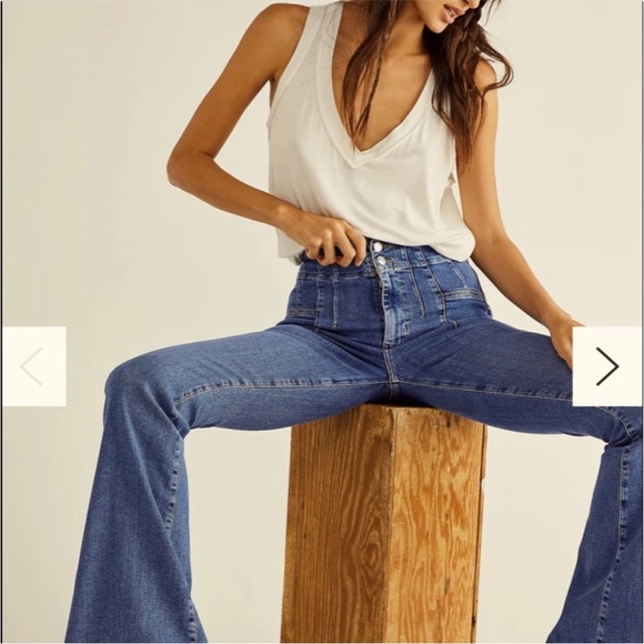 Free People Jayde Flare Jeans - Picture 7 of 11